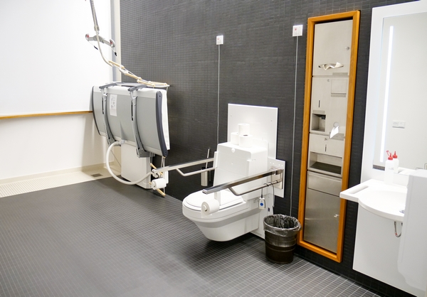 Toilette für alle im Bayerischen Sozialministerium in München